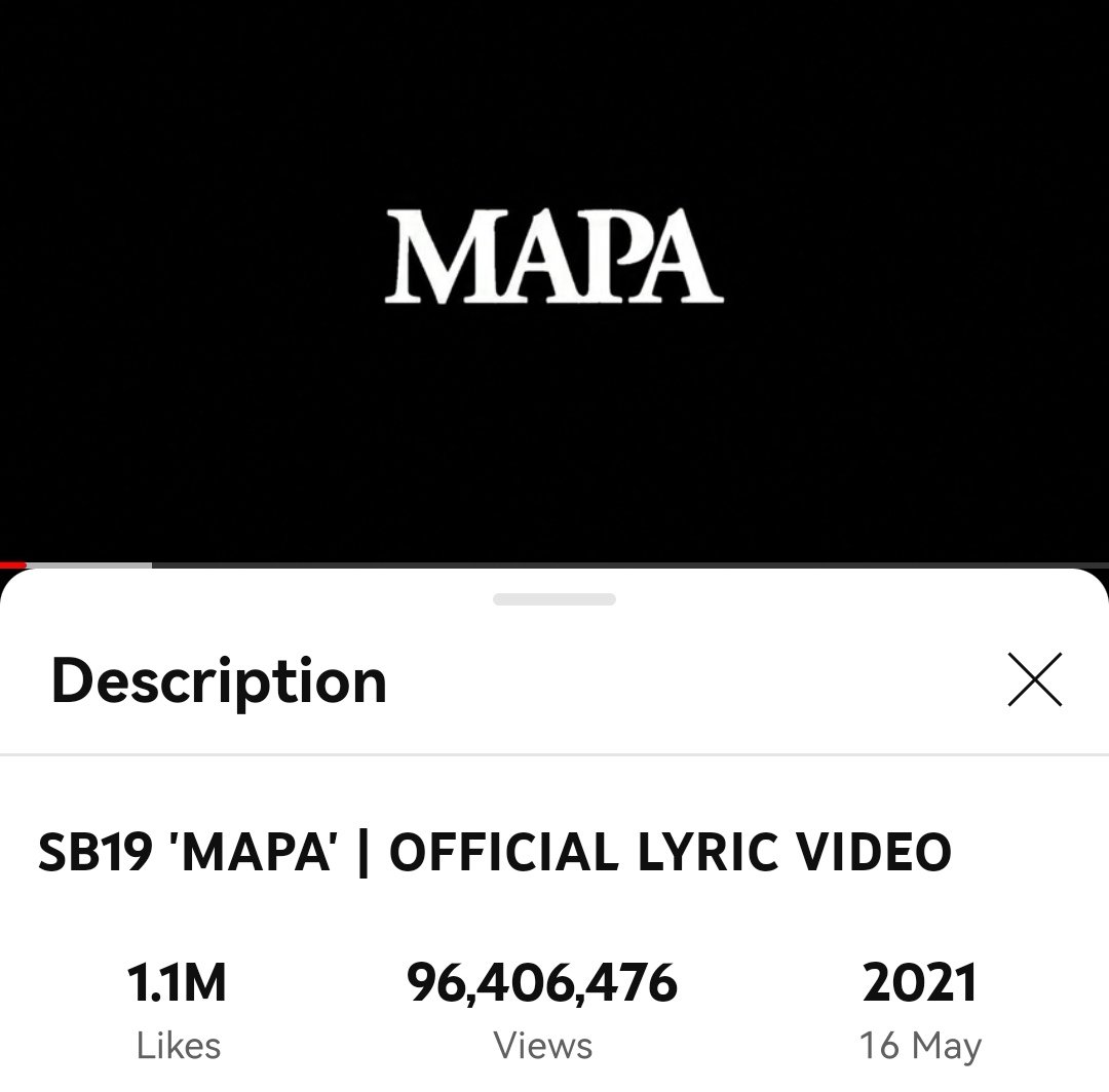 Kaps, dami ka time, wag mag mangstalk sa boys, di nakakapremium. Magstream nalang tayo nito. Onti nalang 100M views na. 1st ever un para sa ating Mahalima. @SB19Official #SB19 youtu.be/DDyr3DbTPtk?si…