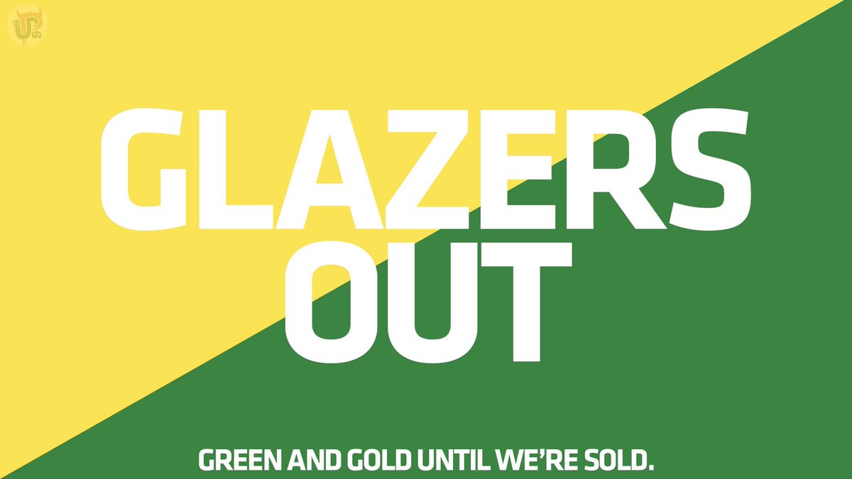 We want them out! #GlazersOut #GlazersSellManUtd #GlazerFullSale #GlazersAreTouts