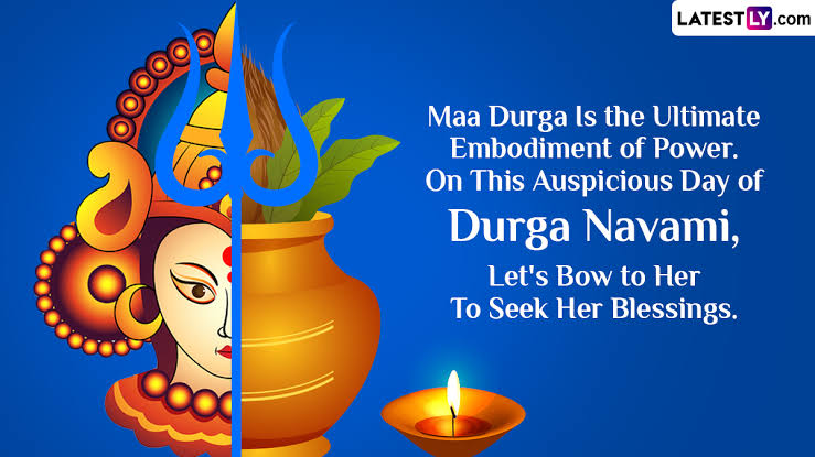 Wishing all the #INDIANS a prosperous & fulfilling #MahaNavami. On this day, may we find the courage to face life's challenges & the wisdom to make the right choices.

May #MAADurga bring good health, wealth, prosperity, peace & luck in our life.

#HappyNavratri

@POTUS @VP @ANI