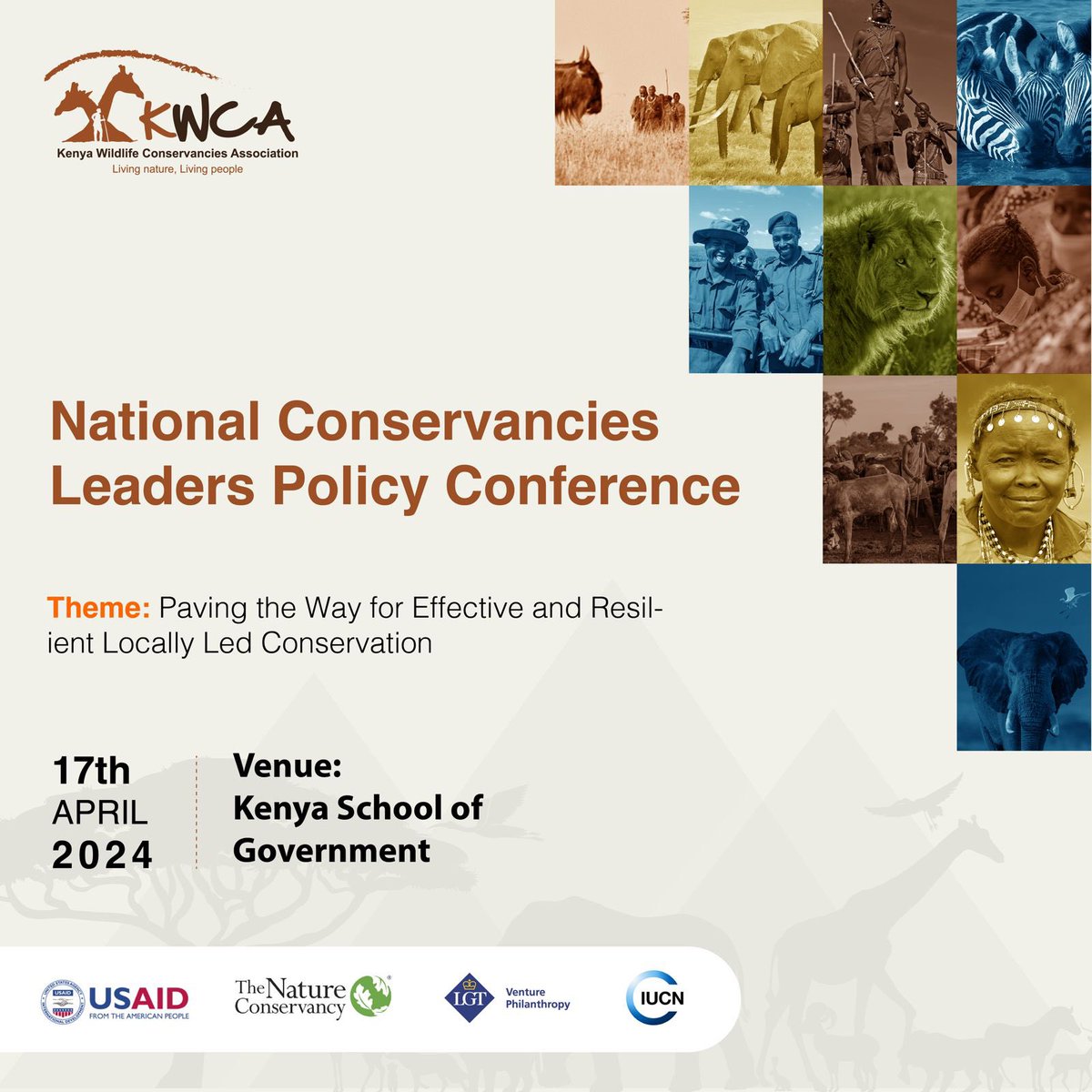 Happening Now: The National Conservancies Leaders Policy Conference and AGM 2024. #ConservancyPolicyConference