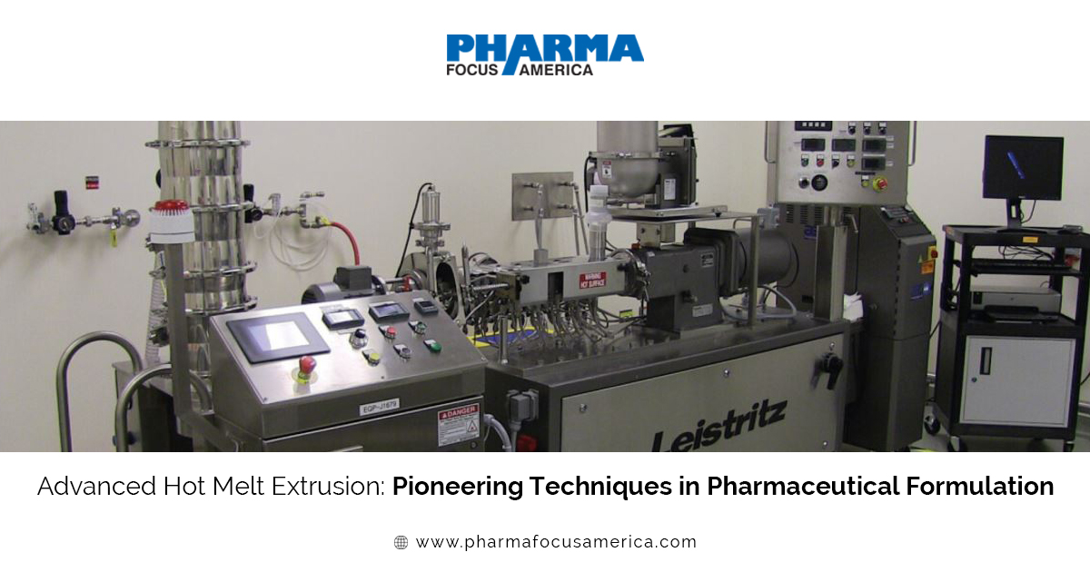 HME is revolutionizing #pharma!  Faster-acting drugs, controlled release, & even combo #therapies - all thanks to this innovative technique.
 🔗pharmafocusamerica.com/articles/advan…

#hotmeltextrusion #drugdelivery #twinscrewextrusion #nanoextrusion #pharmaformulation #pharmaindustry #PFAm