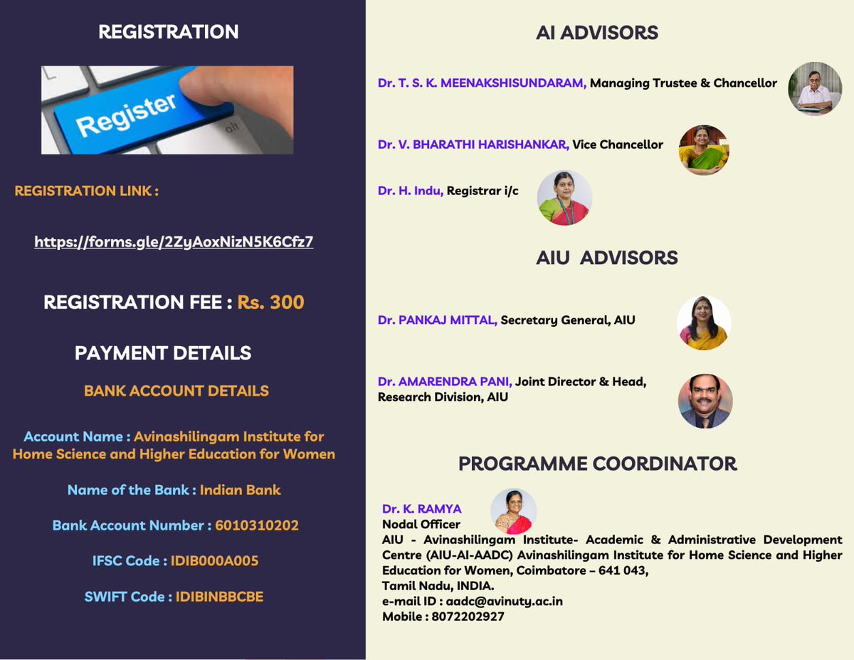 Avinashi641043's tweet image. Unlock Excel&apos;s potential in our &apos;Excel Data Mastery program! Dive into advanced analysis and reporting online from April 25-27. Limited spots, register now! #DataMastery #ExcelExcellence  #Avinashilingamuniversity
Register: [forms.gle/SyGiDsPDtSYxj5…]