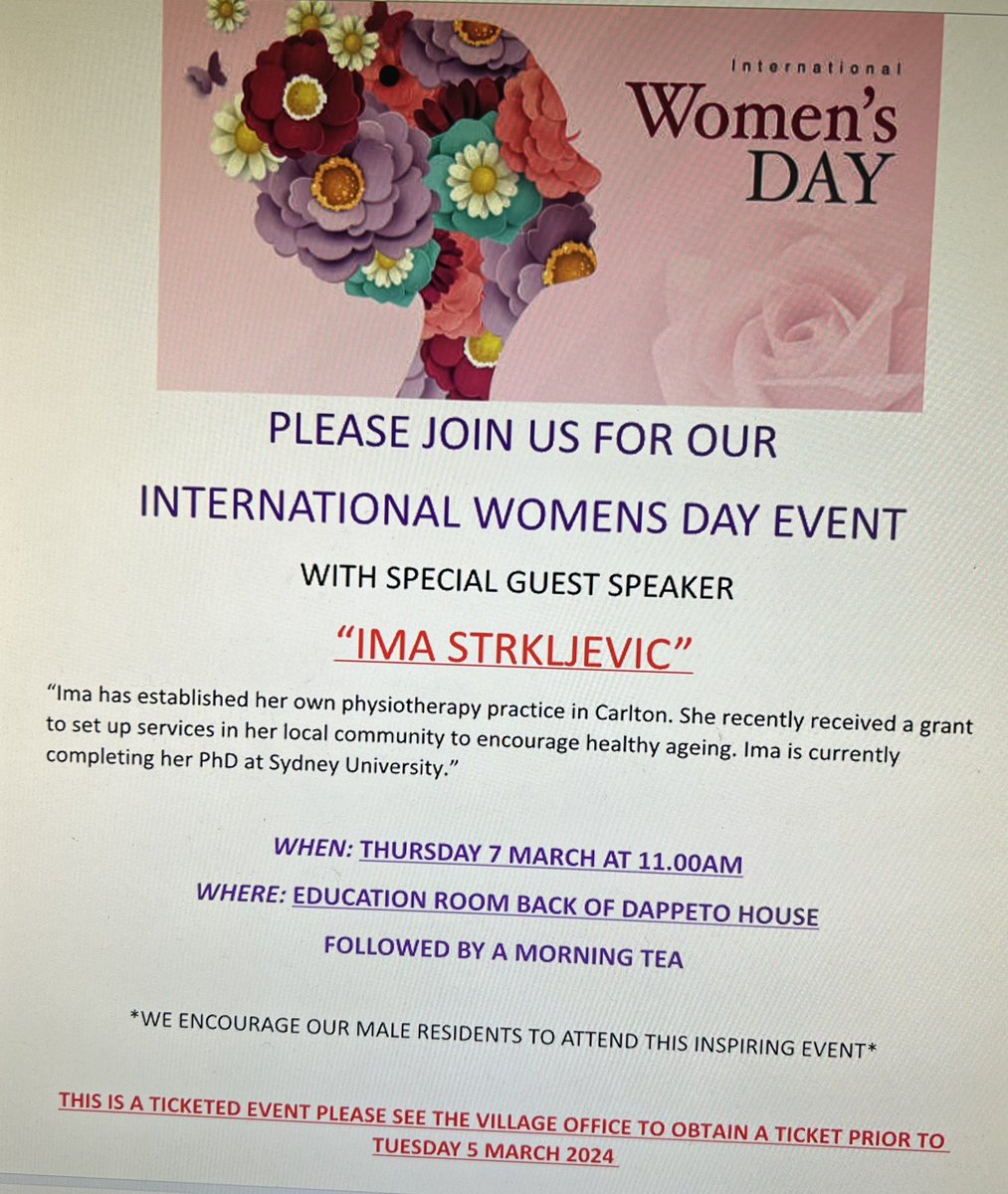 Ima Strkljevic (@imastrk) on Twitter photo A belated #IWD post- today I received a thank you card from my friends at the Macquarie Lodge Aged Care Centre <a href="/salvos/">Salvos Australia</a> which made my day ❤️. I was invited to talk about my life journey and all things #women #Refugees #physio #volunteering and #health . Thank you 🙏 A belated #IWD post- today I received a thank you card from my friends at the Macquarie Lodge Aged Care Centre <a href="/salvos/">Salvos Australia</a> which made my day ❤️. I was invited to talk about my life journey and all things #women #Refugees #physio #volunteering and #health . Thank you 🙏