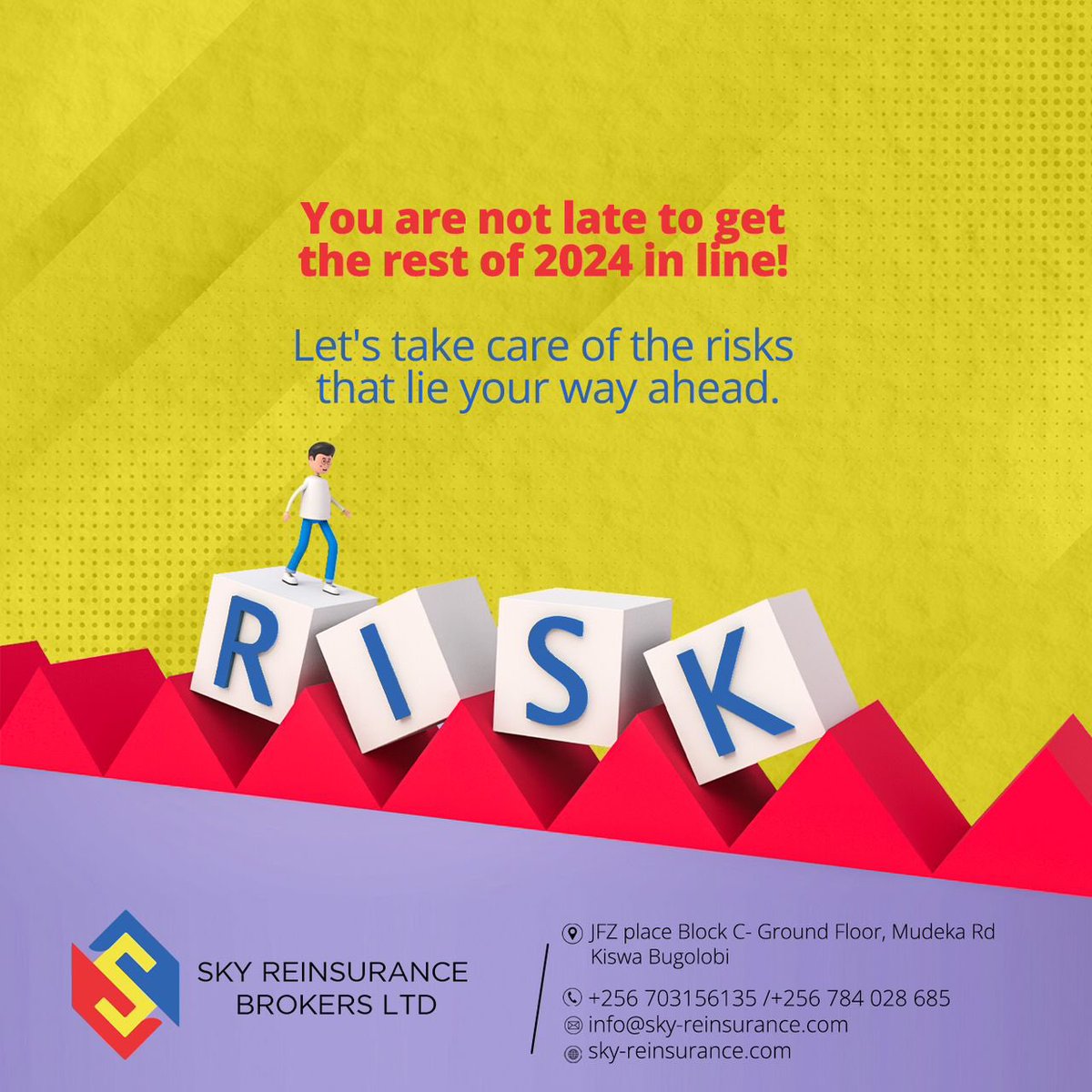 We are here to take care of your risks for the rest of 2024! Talk to us today.