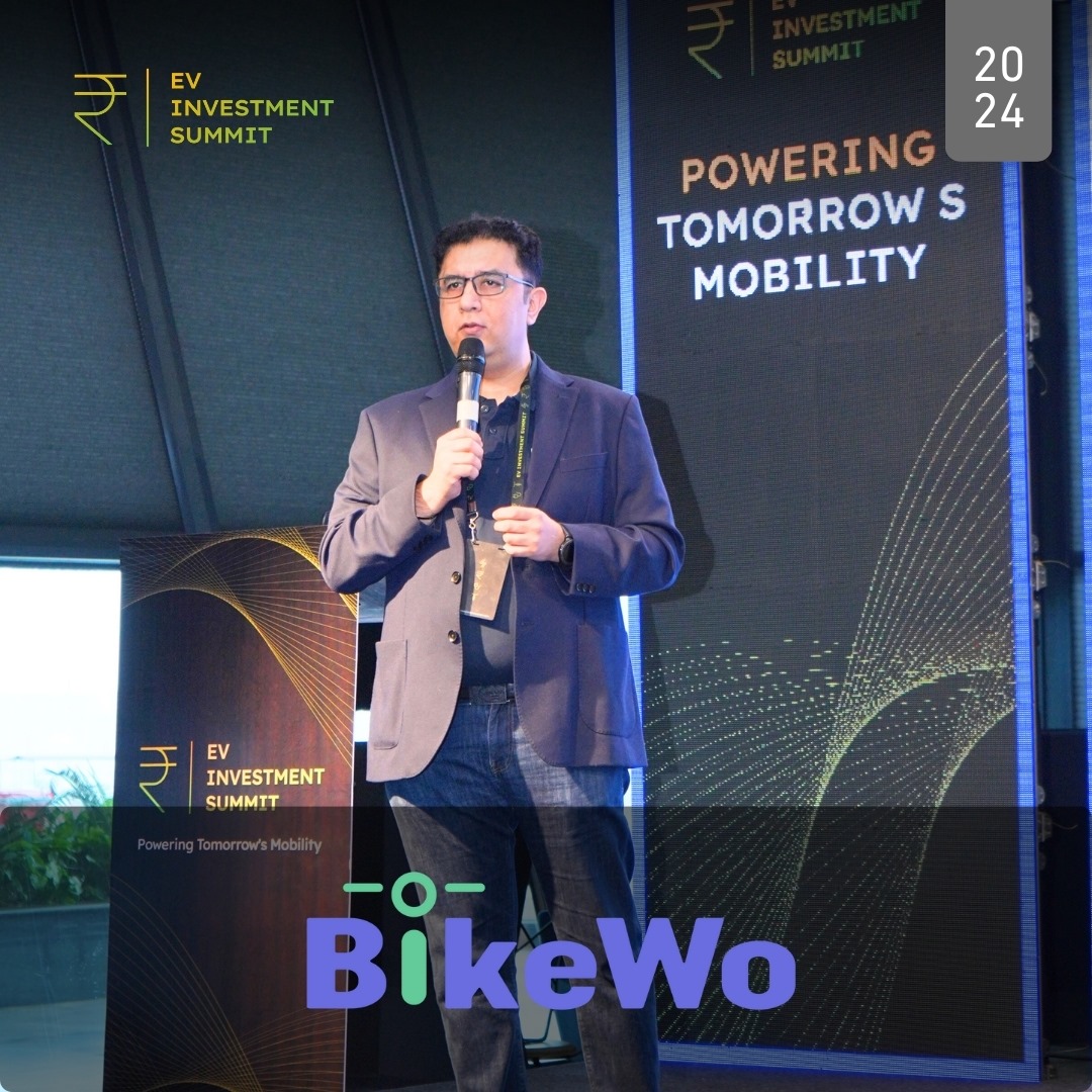 Mr. Saral Talwar, Co-founder & COO of BikeWo

#sustainabletransport #investmentopportunities #investmentadvice #futureofmobility #hyderabadevent #industryleaders #startups #networking #smbi #workingprofessionals #HNI #EVIS #2024 #bikelife #financialfreedom #startuplife