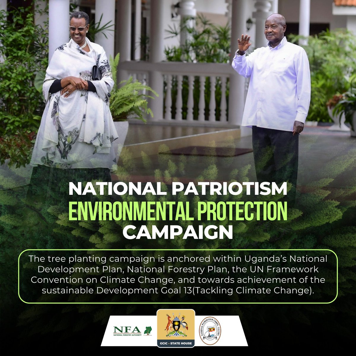 Through this project, the office of the President intends to rally the entire country in supporting environment conservation using the tool of media campaign in hard to reach areas through schools.
#EnvironmentProtection
#OpenGovUg