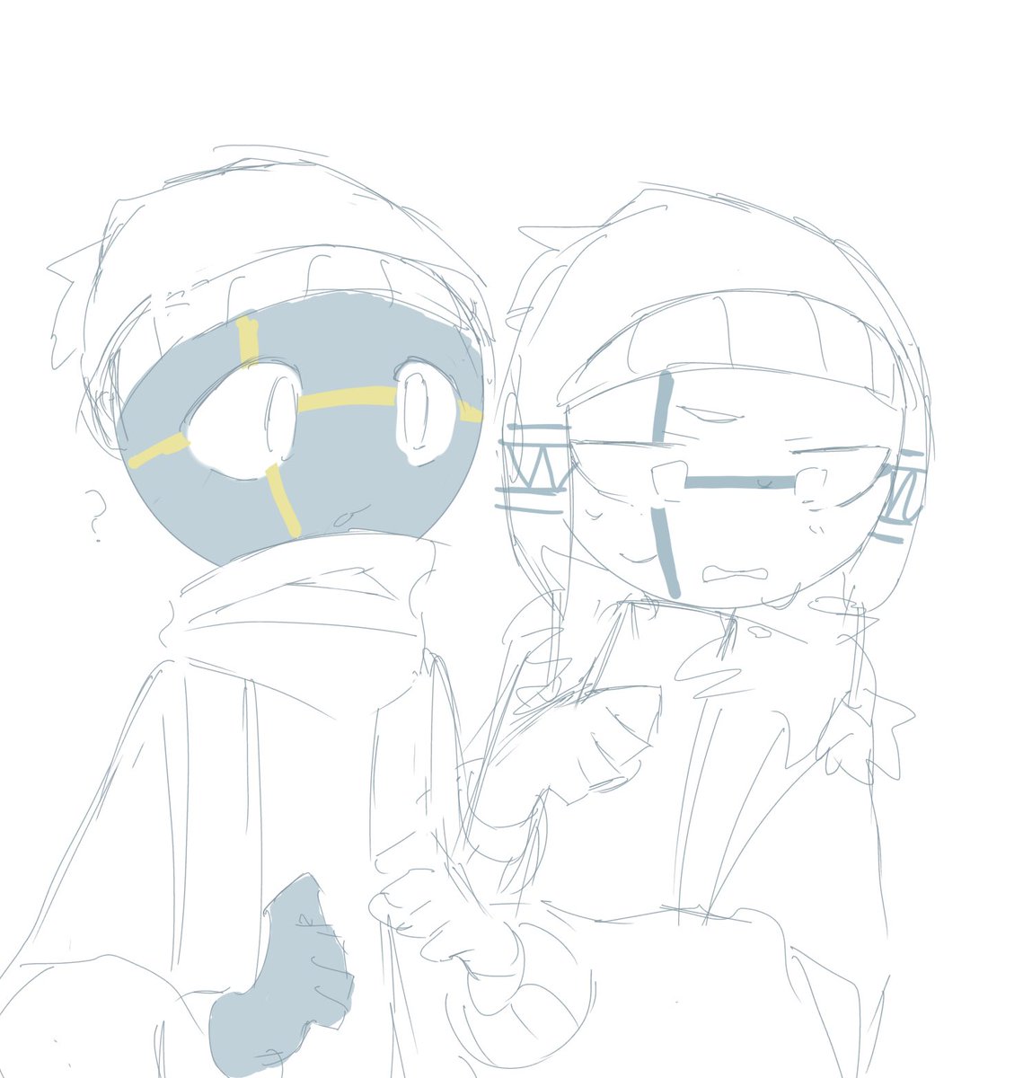 tada_hiko42292o's tweet photo. @kj73002 描かせていただきありがとうございます！　
塾やら何やらで忙しくてものすごく雑になってしまい申し訳ございません…🙇 https://t.co/41kB5PNoxB