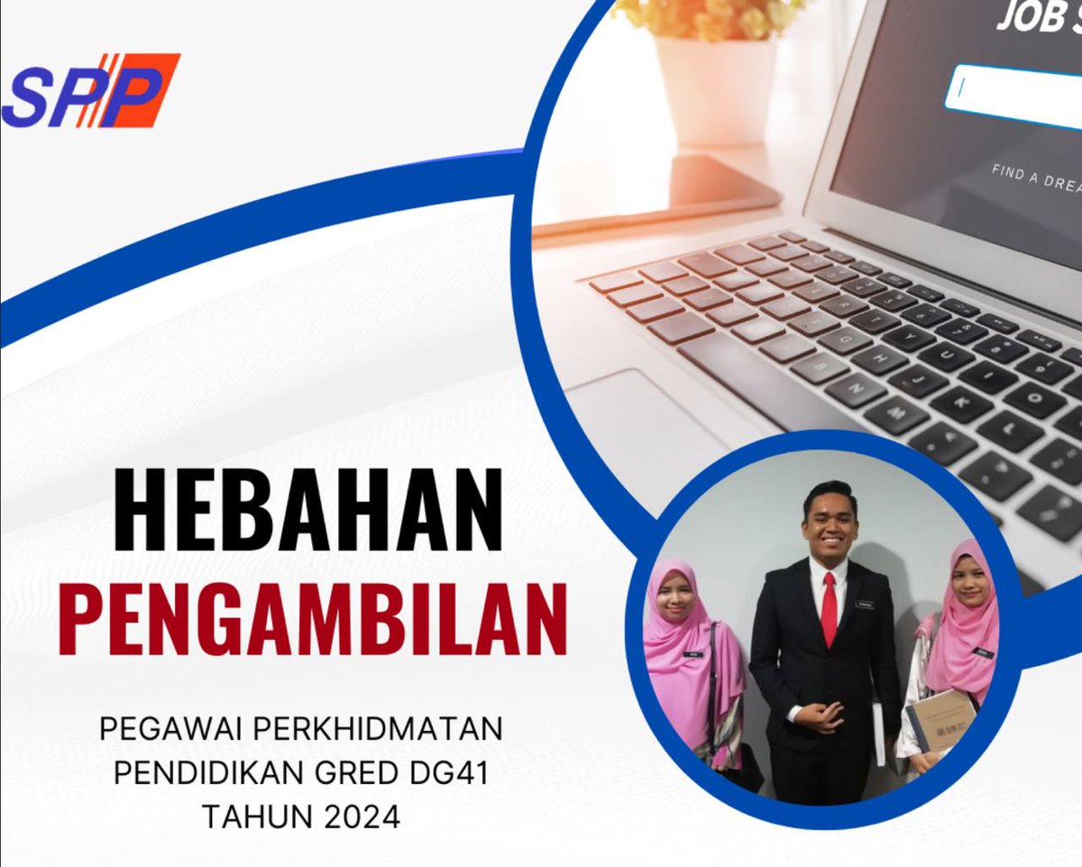 SURUHANJAYA PERKHIDMATAN PENDIDIKAN (SPP) Mempelawa calon-calon Warganegara Malaysia yang berkelayakan untuk mengisi kekosongan jawatan di jabatan-jabatan berikut : * Pegawai Perkhidmatan Pendidikan DG41 📌 Tarikh Tutup : 26 April 2024 Iklan Lengkap : peluangkerjaya.com/jobs/suruhanja…