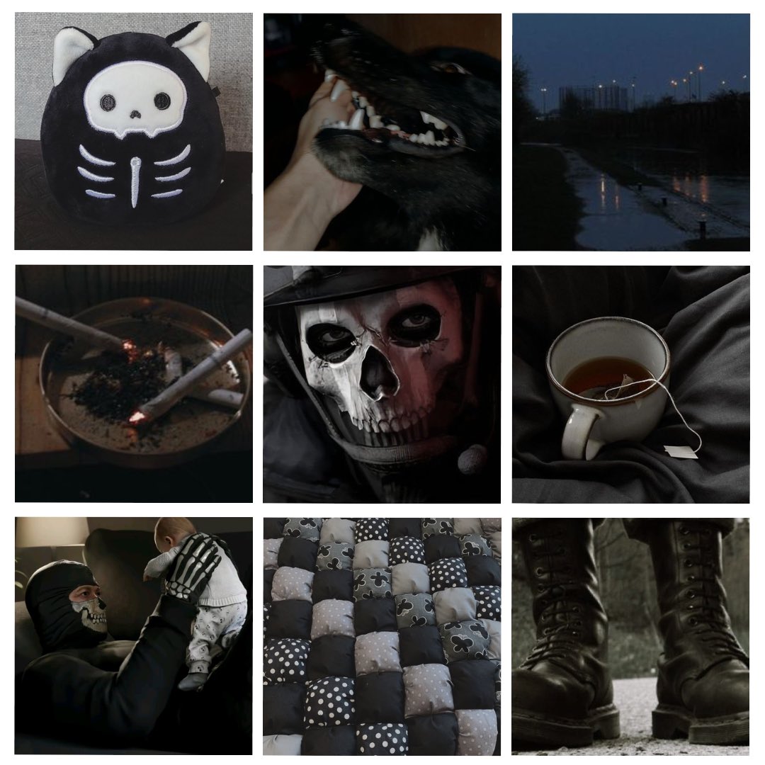 tacozkid's tweet photo. ghost + soap agere moodboards :3 https://t.co/0l1lRqSKcd