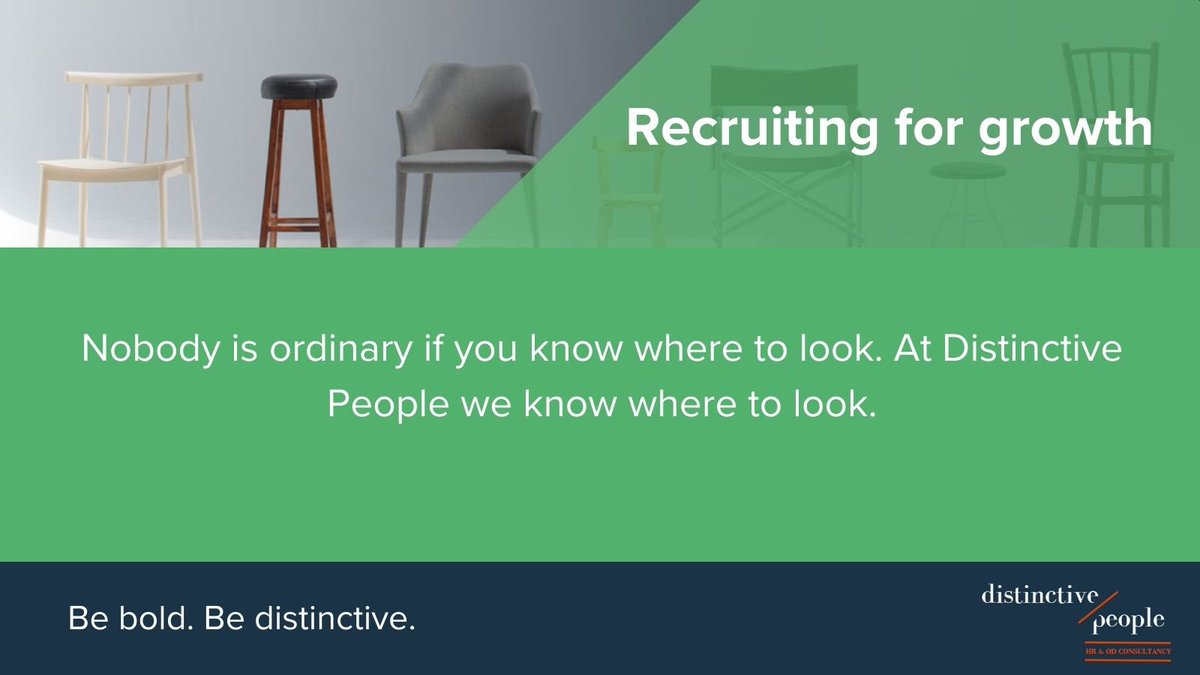 At @DistinctivePeop we don’t settle for ordinary! We seek out the best executive and non-Exec talent who bring a Growth Mindset and understand that only those who adapt can survive! For info go to bit.ly/3owtT0c and call us #recruitment #GrowthMindset @denise_kirkham