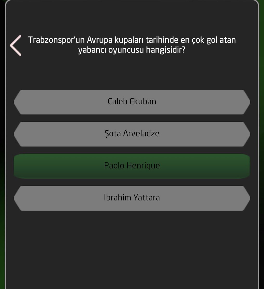 🗳Günün Sorusu #sosyallig 🥇Cevap: Paolo Henrique