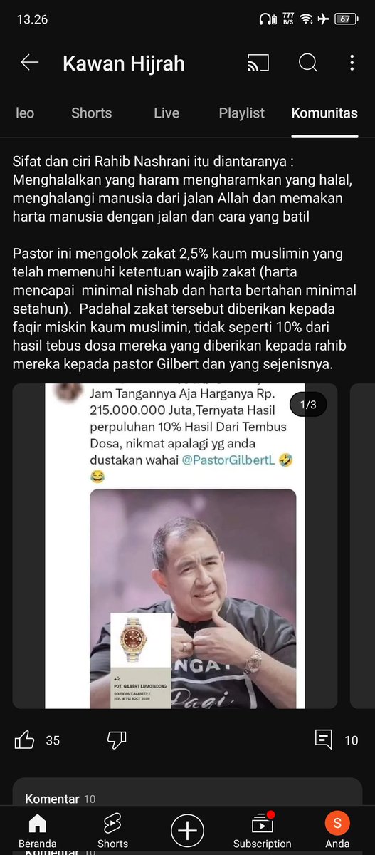 PakaiAkalmu6's tweet photo. Yang di jokam,  gausah ikut bahas pendeta gilbert
 Amir ngumpetmu sama kan kek gini, cuman ngumpet dan gamau klarifikasi , ngga berani keluar layaknya kemaluan https://t.co/BTVBtdq5ZP