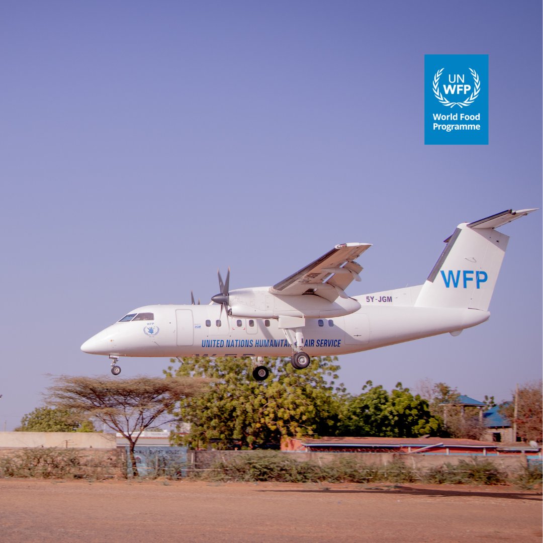 .@WFP_UNHAS plays a major role in transporting humanitarian workers to Dadaab, Kakuma & Garissa. With faster access to remote areas, we are able to reach those in need faster & more efficiently. Thanks to @StatePRM @CanadaDev @AICS_Nairobi @EUinKenya for the support.