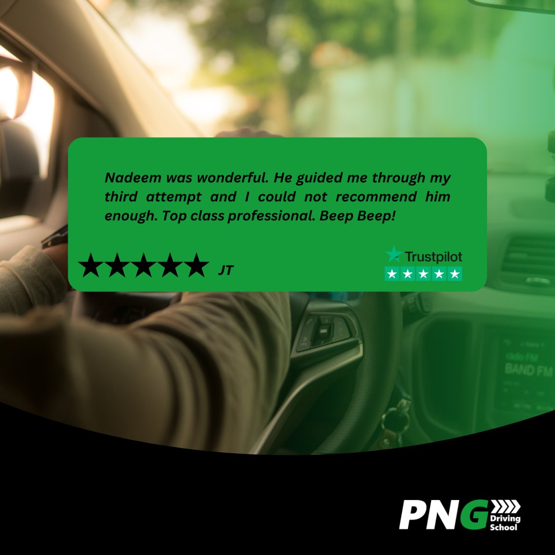 Another five star review from one of our lovely students 🤩

Thank you for your kind words, JT!
Happy driving! 🚗

#learntodrive #drivinginstructor #drivinglessons #manuallessons #automaticlessons #5starreview