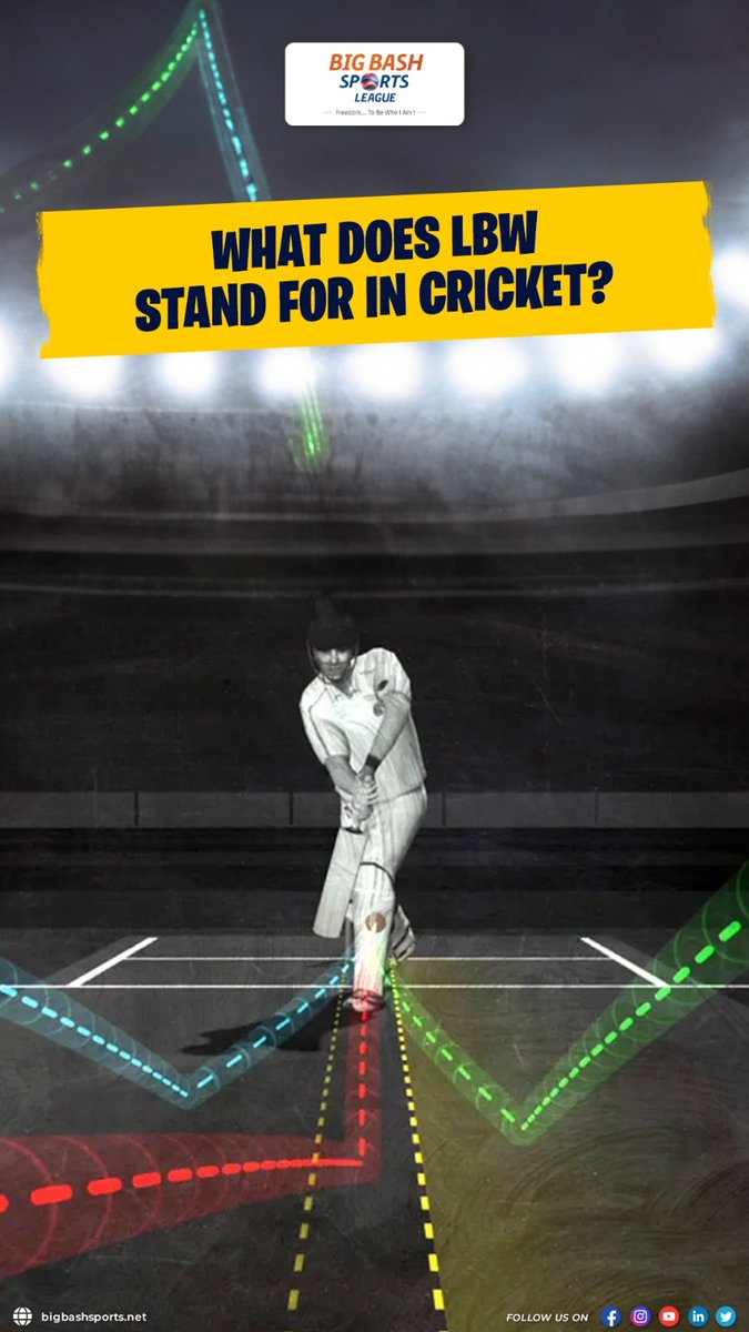 BigBashSportsL2's tweet photo. Let's Break it Down: What Does LBW Stands For❓ 
Comment Down Your answer🤔
#CricketTwitter #IPL2024 #T20WorldCup2024 #Jaiswal #suryatilak #green #0points #championsleague #rinku #BarcaPSG #josbuttler #rrvskkr #IPLonJioCinema https://t.co/fenb7q2iAi