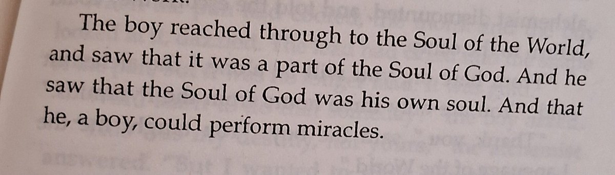 Performing miracles!
#TheAlchemist