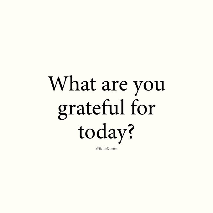 What are you grateful for today?

#TV3GH