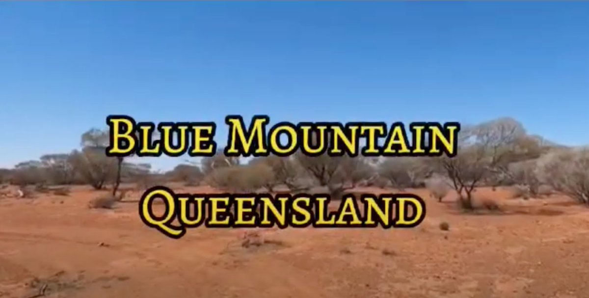 #ECR - We wanted to provide our shareholders and investors with a little background on the Blue Mountain project. This clip shows earlier Bluekebble footage of test work and the pilot plant processing material. The Blue Mountain package includes the Denny Gully #Gold project…