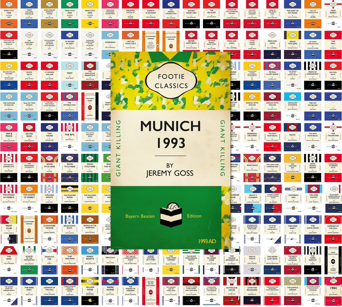 MUNICH 1993
By Jeremy Goss
GIANT KILLING
Bayern Beaten Edition 1993

About how Jeremy Goss helped #NorwichCity to beat #BayernMunich in the Uefa Cup and end their record of never being beaten at home by an english team. #NCFC #Canaries