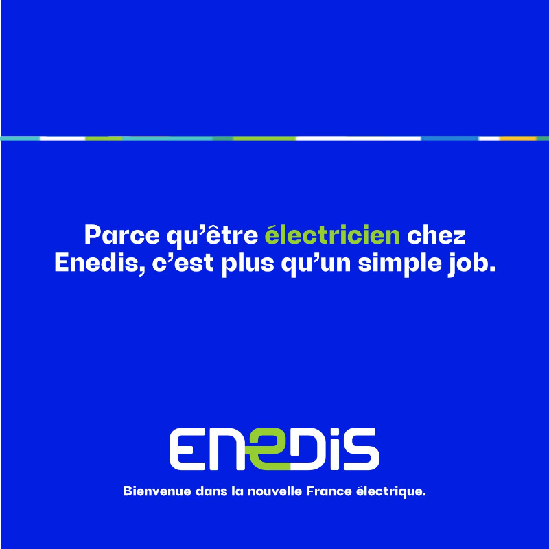 enedis_GrandEst's tweet photo. @Enedis_car recrute 1️⃣ électrotechnicien/ne.
Son défi ➡ Intervenir chez les clients (panneaux de comptage ou de branchement) ou sur le réseau (travaux de construction🚧ou de renforcement).
📍Basé à Langres
Rejoignez la #TeamFranceElectrique !