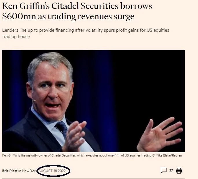 @Bleaf_HS “Citadel isn’t in trouble” is the most hilarious utterance of 2024 🤣🤣🤣

Let’s see the run up to 2024, after their junk bond sale, they continued haemorrhaging liquidity and borrowed another 600million “because Citadel is just doing so well! They don’t need the money at all!”