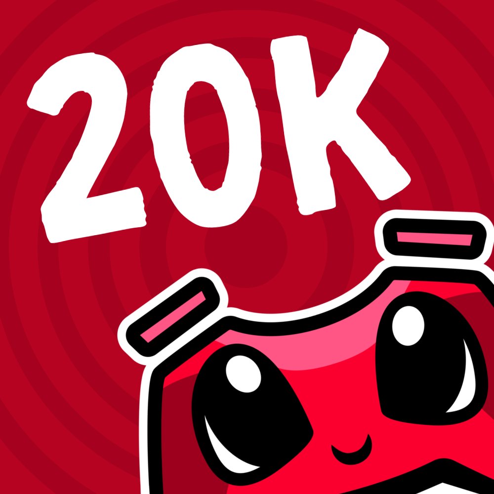 Thank You <3 Yesterday we passed 20,000 followers on @Twitch which is still wild to me. 2024 has been a massive year that doesn't show any signs of slowing down! New & Old, I thank you for the support and hope you continue to enjoy the adventures we embark on!