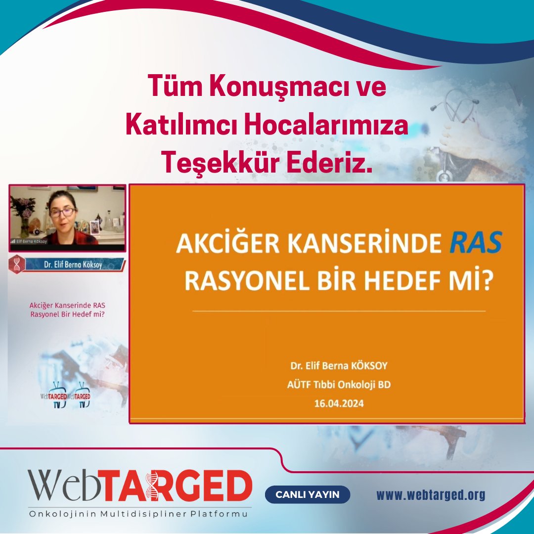 WebTarged's tweet photo. Tüm Konuşmacı ve Katılımcı Hocalarımıza Teşekkür Ederiz.
#webtarged https://t.co/l14OKBEN0D