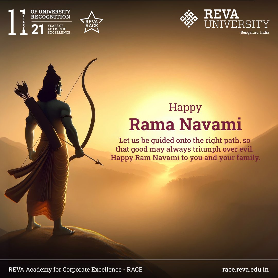 RACE REVA University tweet media