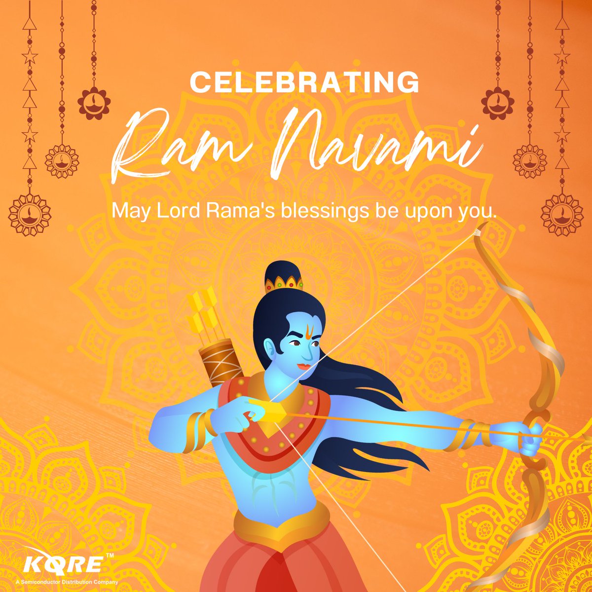 OperationKey's tweet photo. Celebrating the spirit of Ram Navami. We embrace these ideals in our journey towards excellence in semiconductor distribution.

Wishing you all a joyous Ram Navami filled with blessings, prosperity, and success! 🙏✨

#RamNavami #Festival #Celebration #KORE #Semiconductor https://t.co/16gr4ai8m6