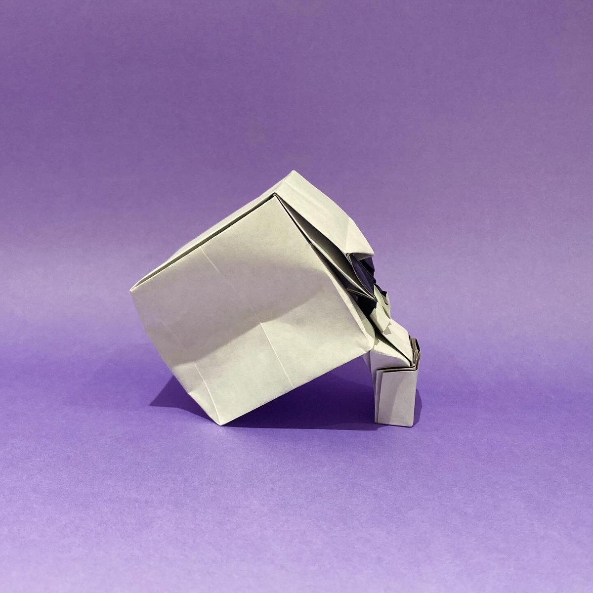 #origami #skull my design.
