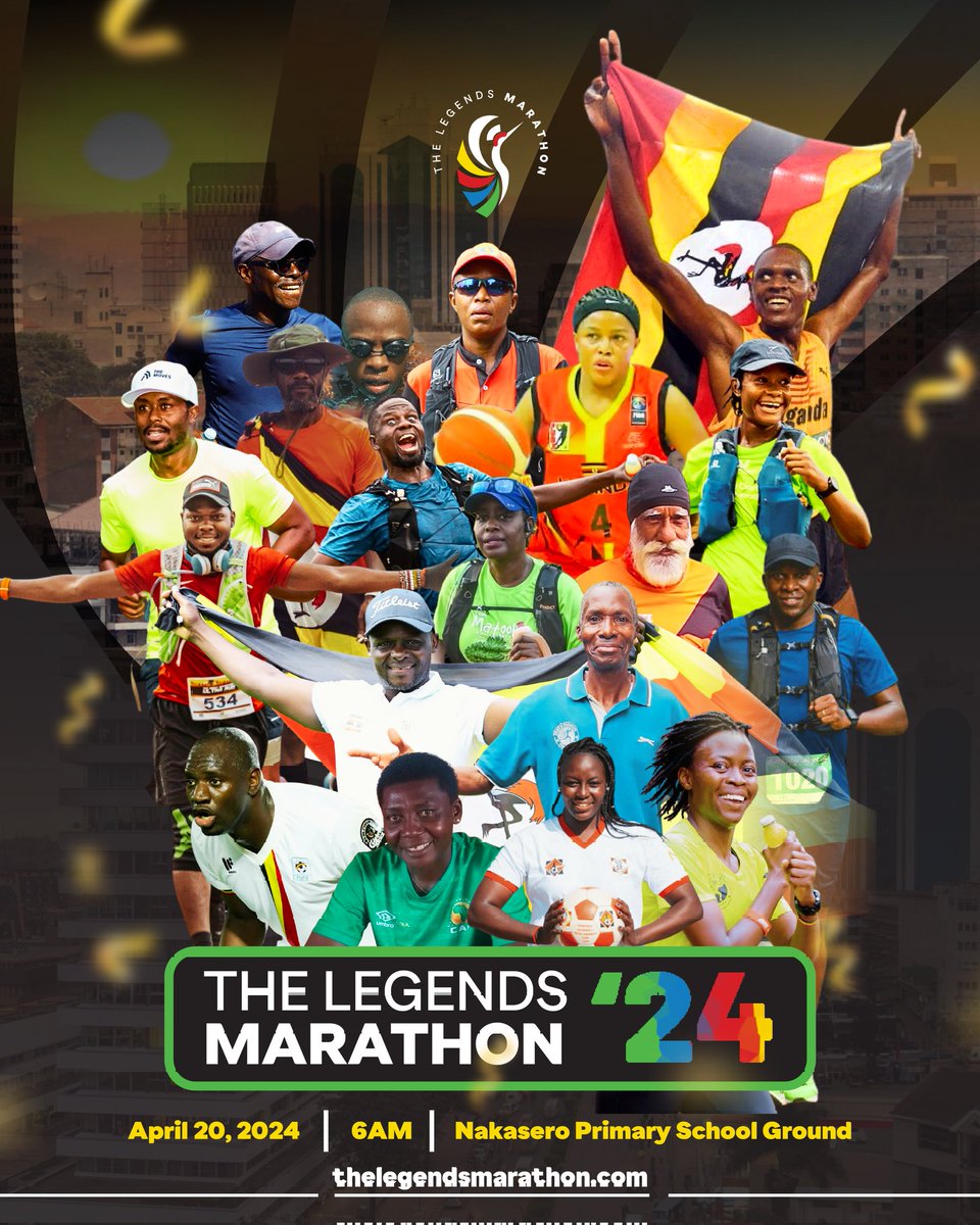 Don't miss it. Don't miss out.🔔
This Saturday, 20th April 2024, it's going down🎖️🏅

#thelegendsmarathon2024
#transformative