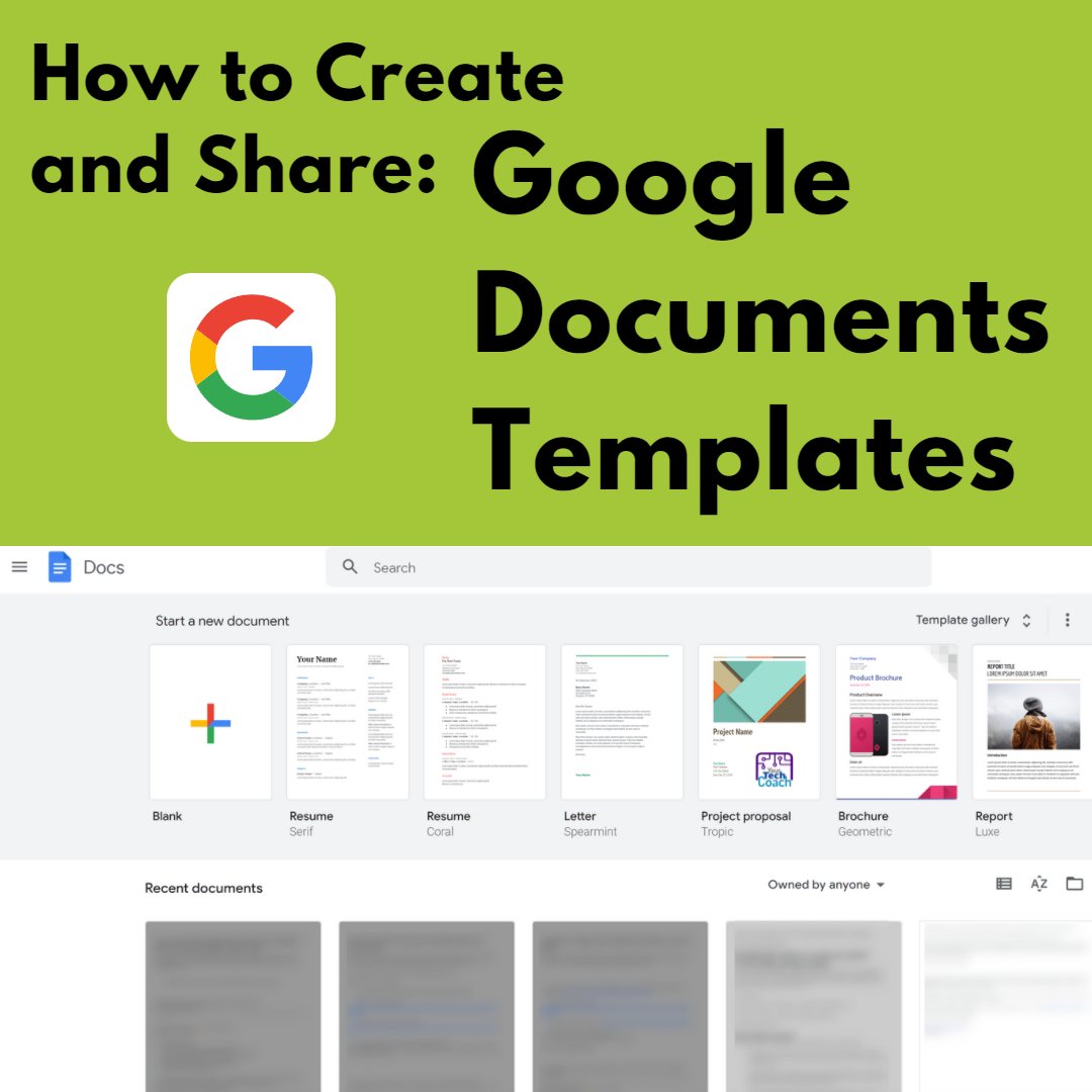 How to Create and Share: Google Documents Templates

youtu.be/yjqsX_yqkOk

#googledocstemplates, #GoogeDocsTuturial,  #YourTechCoach, #GoogleDocumentTemplateShare