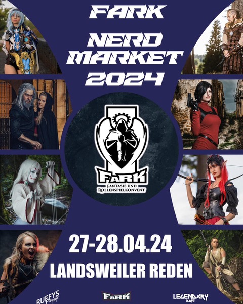 Hallo zusammen, ich bin am 27. und 28.04. auf dem FaRK Nerd Market 2024 😍 Ich hoffe wir sehen uns dort 🥰

𝗗𝗲𝗶𝗻 𝗘𝘃𝗲𝗻𝘁 𝗳ü𝗿 𝗖𝗼𝘀𝗽𝗹𝗮𝘆, 𝗦𝘁𝗲𝗮𝗺𝗽𝘂𝗻𝗸, 𝗦𝗰𝗶𝗙𝗶, 𝗚𝗮𝗺𝗶𝗻𝗴, 𝗘𝗻𝗱𝘇𝗲𝗶𝘁, 𝗙𝗮𝗻𝘁𝗮𝘀𝘆 𝘂𝗻𝗱 𝗺𝗲𝗵𝗿!