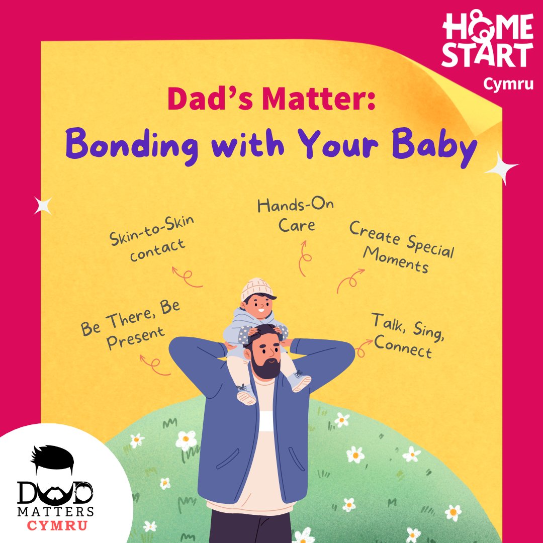 👨‍👦 Welcoming your little one into the world is an unforgettable journey. As a dad, nurturing that bond with your newborn is not just important – it’s everything. Here are some ways to connect and make memories that last a lifetime. Blog here: homestartcymru.org.uk/im-a-dad-how-c…