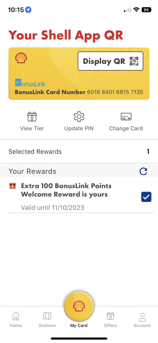 AzyanAwai's tweet image. Shell ada launch app sendiri called Shell App ðŸ¤. Boleh connect terus dengan kad BonusLink you gais. Tapi kalau takde pun, Shell App will automatically register a digital card for you! #ShellApp #ShellMalaysia