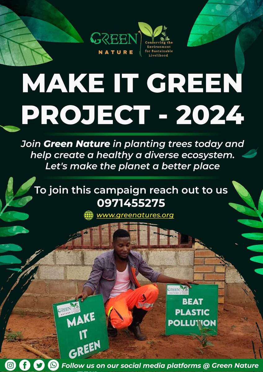 Futurecelebrit7's tweet photo. Planting trees not only helps combat climate change but also supports biodiversity. Let's unite and make a positive impact by planting trees in our neighborhoods and beyond. Each tree plays a vital role in our journey towards a greener, healthier future! 
#PlantATree
#GreenNature https://t.co/haTYIbWJtH