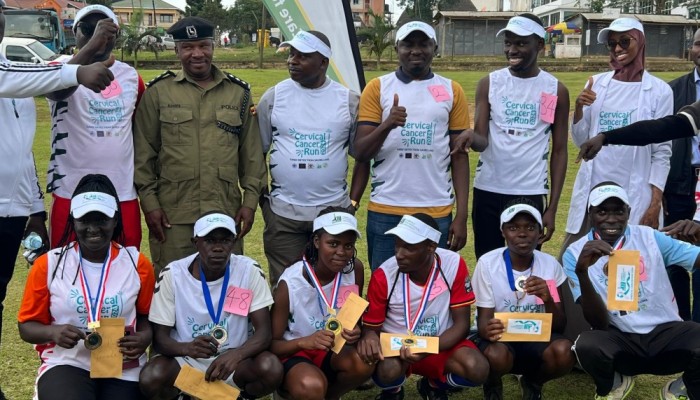 On Saturday, April 13th, 2024, the Department of Obstetrics and Gynecology at KIU Western Campus organized a successful Cervical Cancer Run.