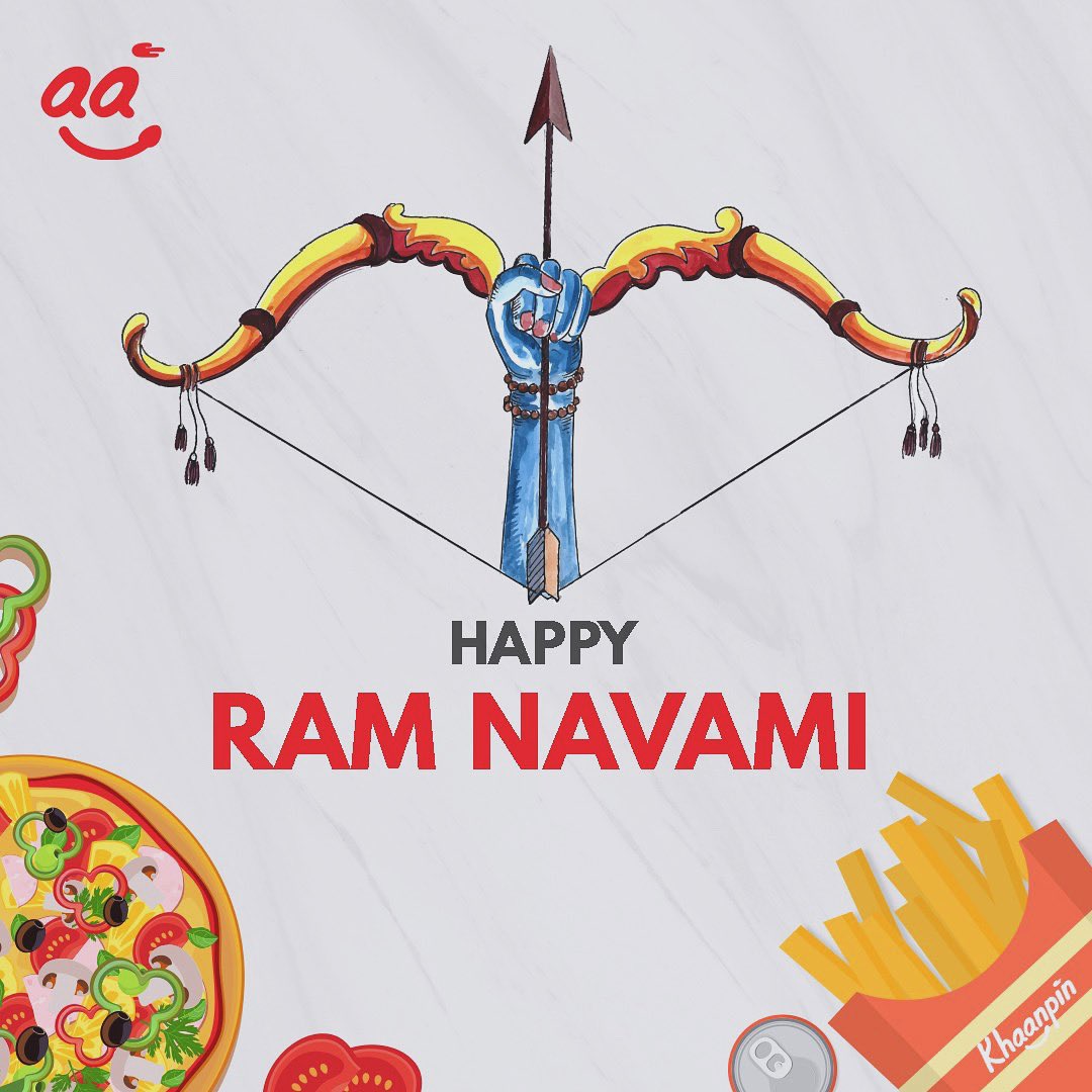 'Wishing you and your loved ones a blessed Ram Navami filled with prosperity and happiness. 

Jai Shri Ram! 🙏

#ramnavami #jaishreeram #blessings #foodie #festivals #fastestdelivery #fastdelivery #foodforthought #celebrations #khaanpin #kathmandu #pokhara #nepal