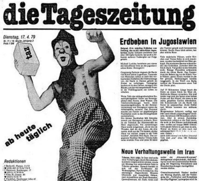 Heute vor 44 Jahren erschien die erste reguläre Ausgabe der @tazgezwitscher.