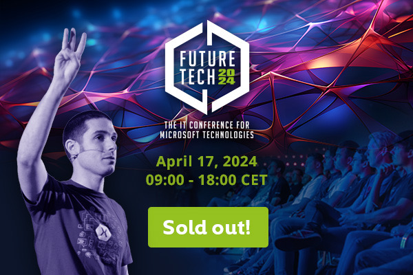 Today is the day! Future Tech 2024 the best Microsoft Technologies & .NET conference with more than 700 visitors is completely SOLD OUT!