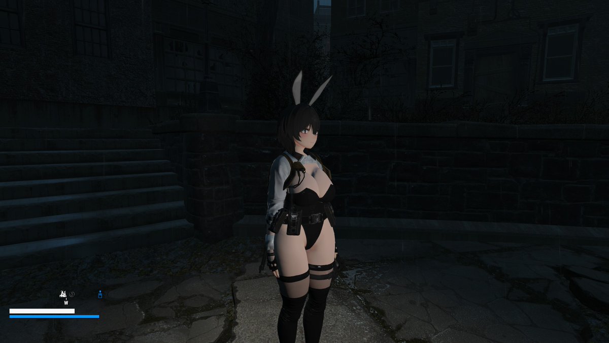 been unpacking stuff in daytime and playing fallout in night with bunch of modpacks and tactical bunny Tae