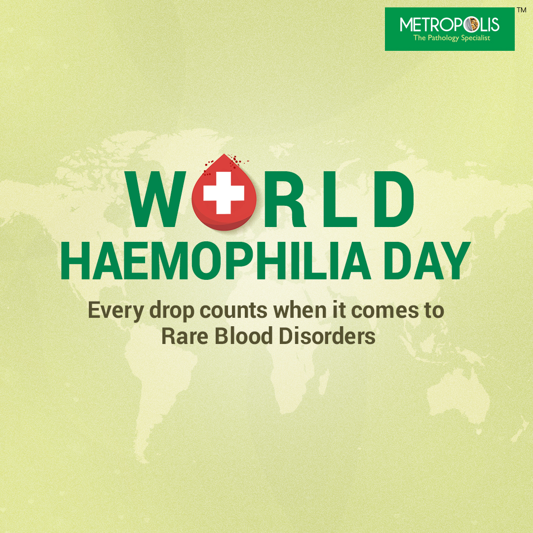 Haemophilia prevents the blood from clotting properly. Read our blog to know more about this rare blood disorder and spread the word to your loved ones as well! Link: tinyurl.com/mveefep5 #MetropolisHealthcare #WorldHaemophiliaDay #BloodDisorder