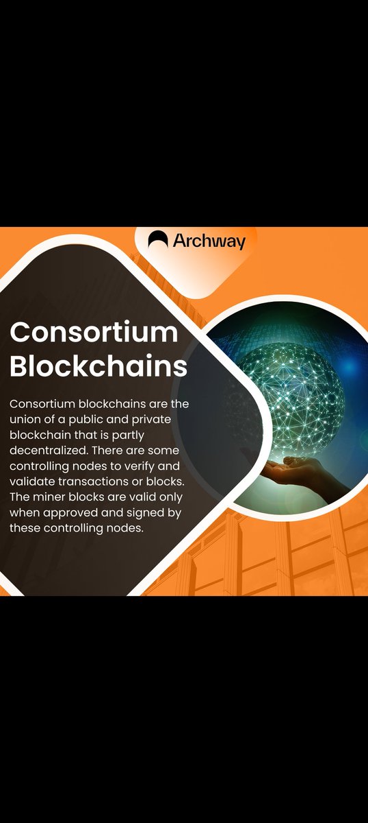 💻Task for the day....🌐Learn more about Consortium Blockchain🚀 and follow *Archway IPSA* for more such Blockchain content ⛓️