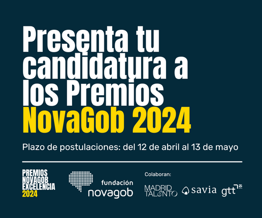 Abierto el plazo para presentación de candidaturas hasta el 13 de mayo. Premios @novagob Excelencia 2024 novagob.org/premios-edicio…