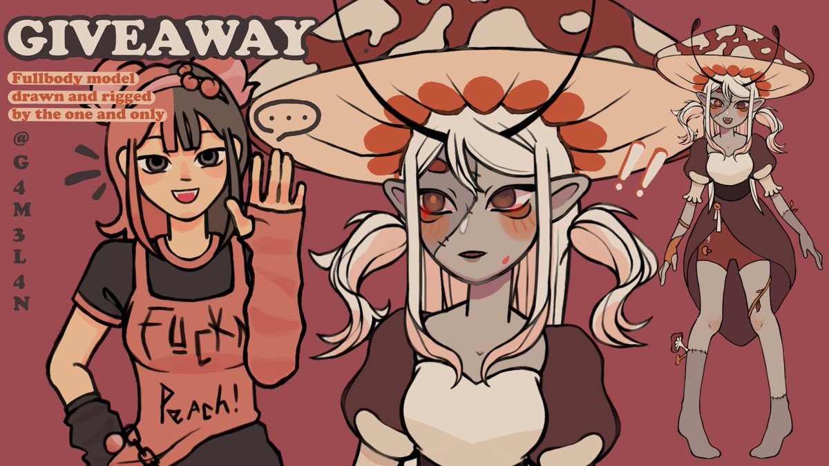 GAMELANVT's tweet photo. THANK YOU FOR 50 FOLLOWERS! for this milestone i will be giving away a fullbody vtuber model to a lucky person!

how to enter :
- FOLLOW @GAMELANVT 
- LIKE AND RETWEET
- (optional) COMMENT YOUR REF!

model comes with a waving and crying animation too!
#VtubersUprising #Vtuber https://t.co/koXyejzXwt