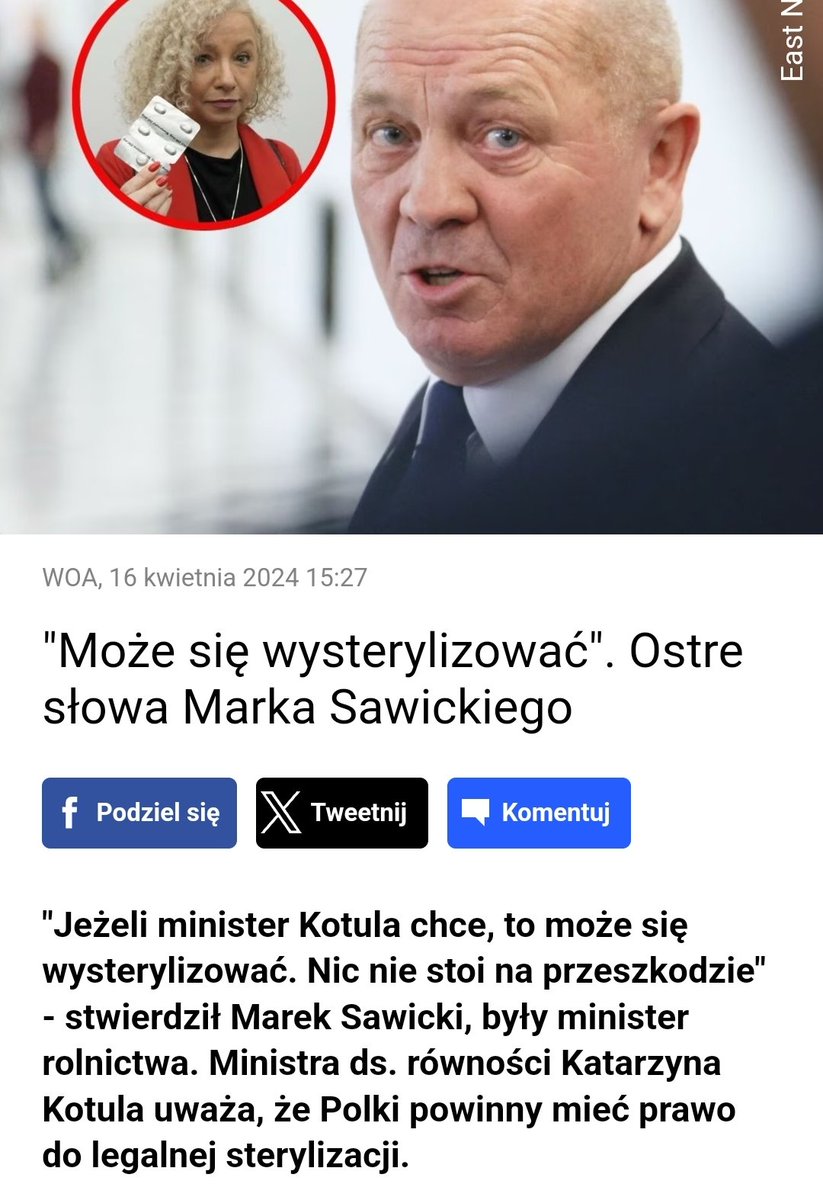 No właśnie NIE MOŻE ty j*bany kretynie. O to w tym chodzi.