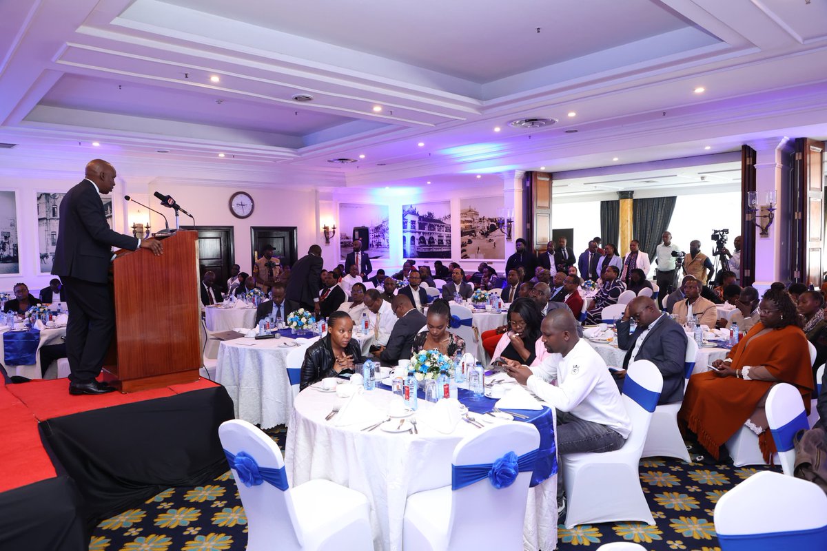 'Our theme for 2024, 'Innovation for a Sustainable Digital Future', is a challenge to the ICT sector to own its leading role in the social and economic transformation of Kenya.' - @CA_DGOfficial #KuzaICTAwardsLaunch