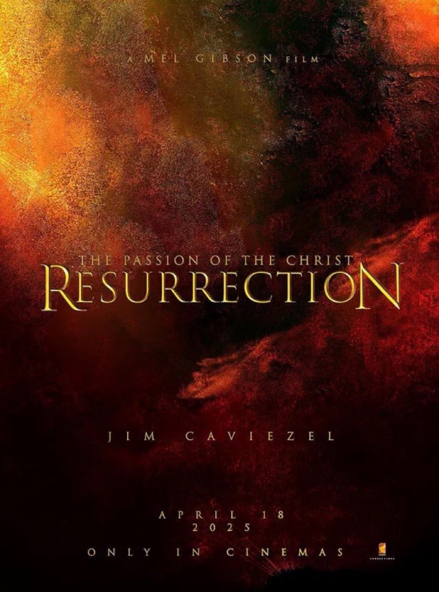 kangminlee's tweet photo. My most anticipated movie for 2025.

Peak cinema is coming. Christ is King. https://t.co/nJmEH91C6V
