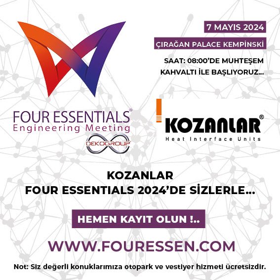 Four essentıals 2024’de sizlerleyiz.
.
.
#kozanlar #kozanlargrup #kozanlarjeotermal #kozanlartarım #kozanlarogita #fouressentıals #fouressentıals2024