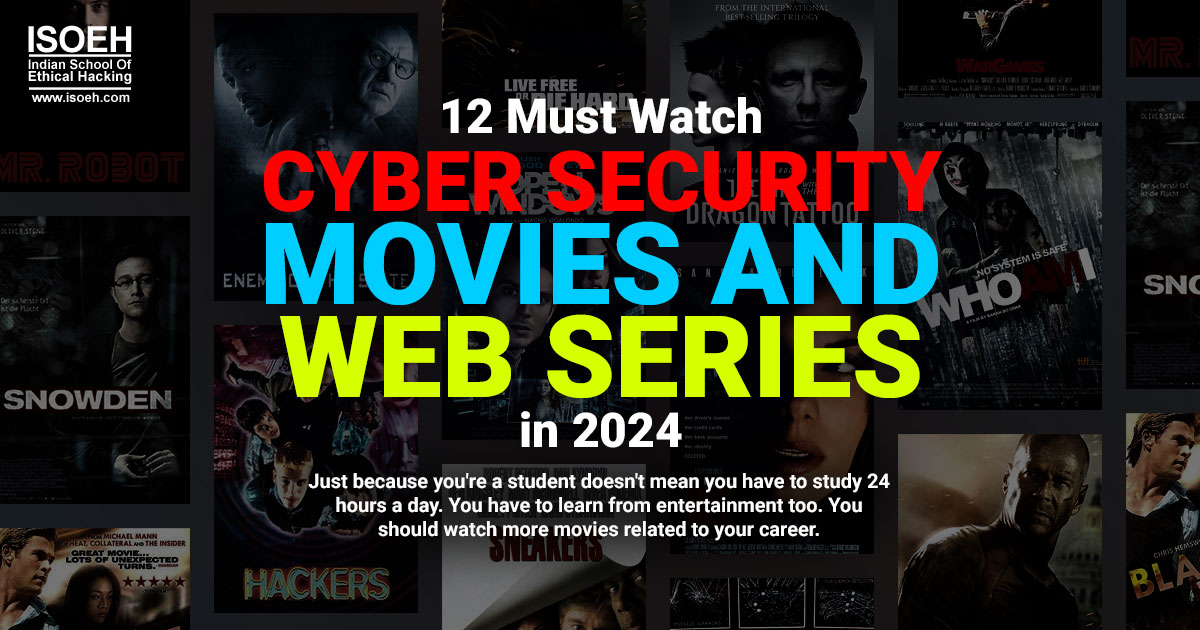 isoeh's tweet image. Here we have listed some movies/web series that will help beginners learn about cybersecurity incidents.
isoeh.com/exclusive-blog…

#cybersecuritynews #isoeh